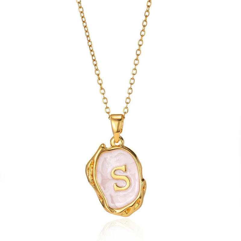 Gold Plated Stainless Steel Pendant Necklace