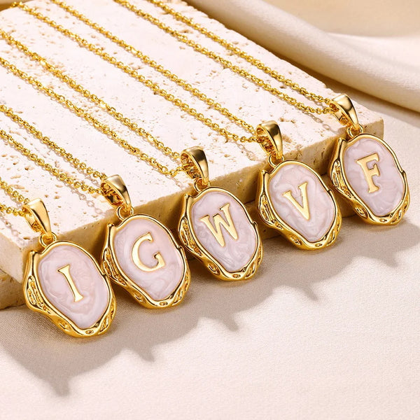 Gold Plated Stainless Steel Pendant Necklace