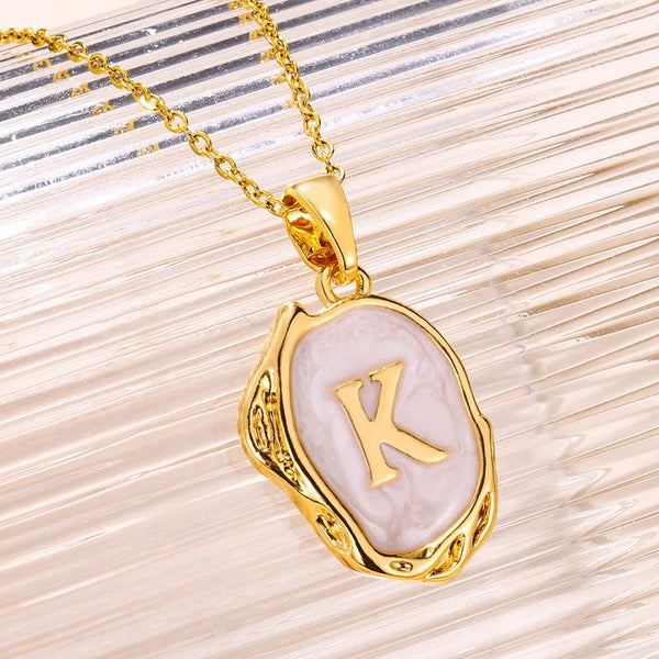 Gold Plated Stainless Steel Pendant Necklace