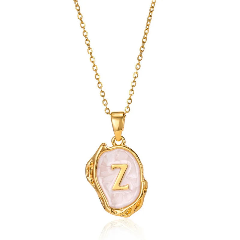 Gold Plated Stainless Steel Pendant Necklace