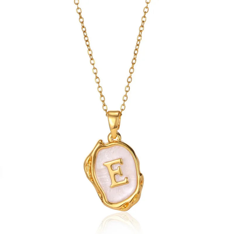 Gold Plated Stainless Steel Pendant Necklace