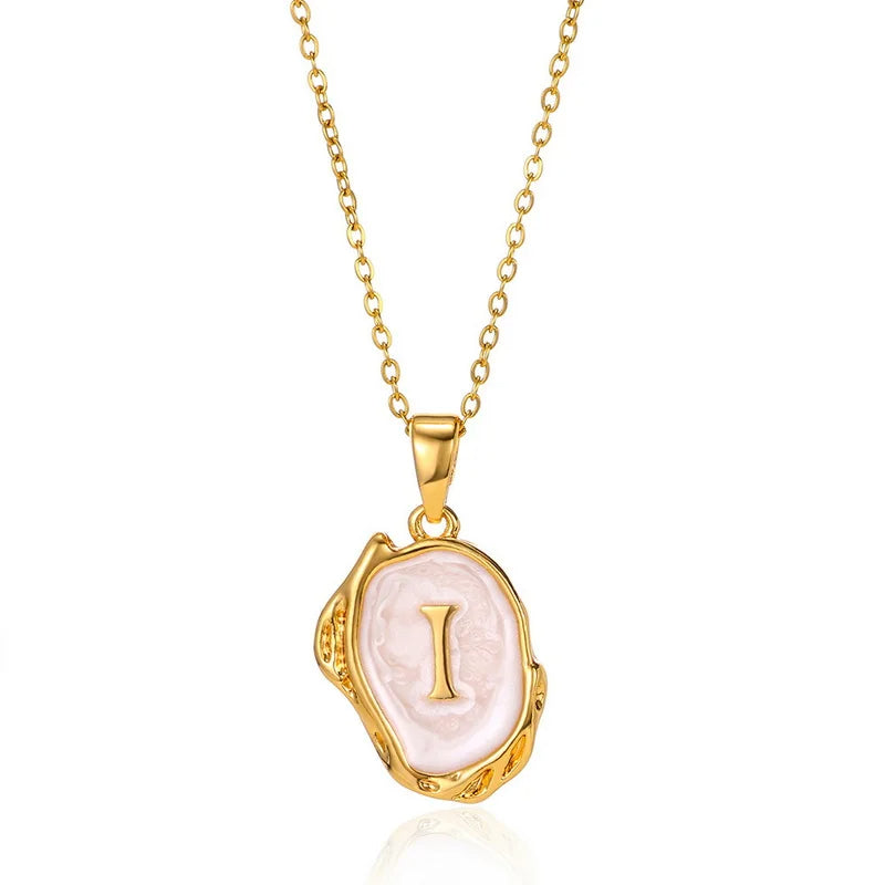 Gold Plated Stainless Steel Pendant Necklace