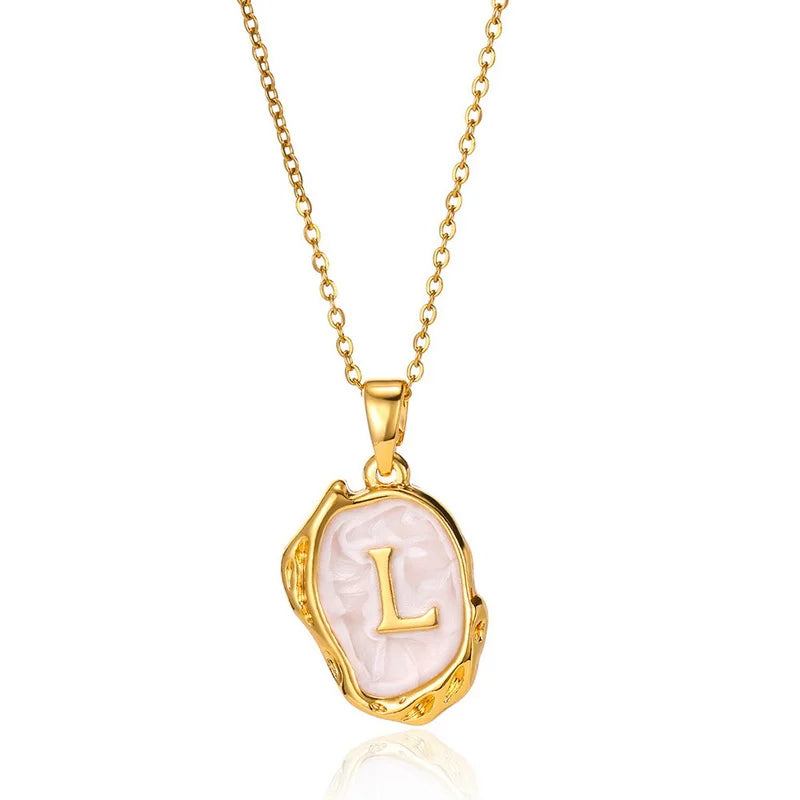 Gold Plated Stainless Steel Pendant Necklace