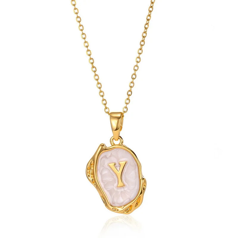 Gold Plated Stainless Steel Pendant Necklace