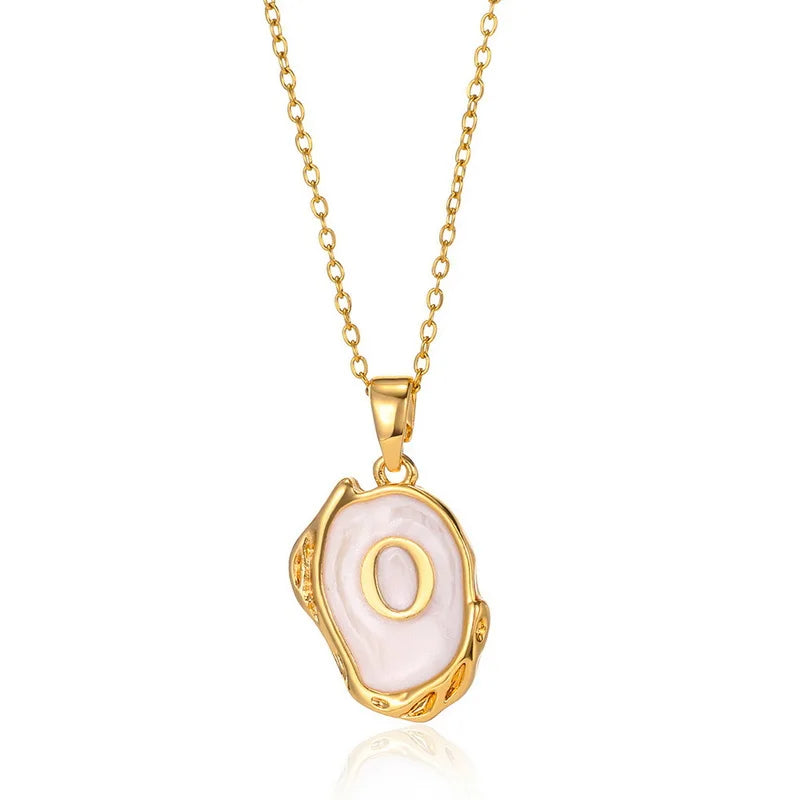 Gold Plated Stainless Steel Pendant Necklace