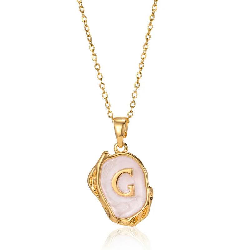 Gold Plated Stainless Steel Pendant Necklace