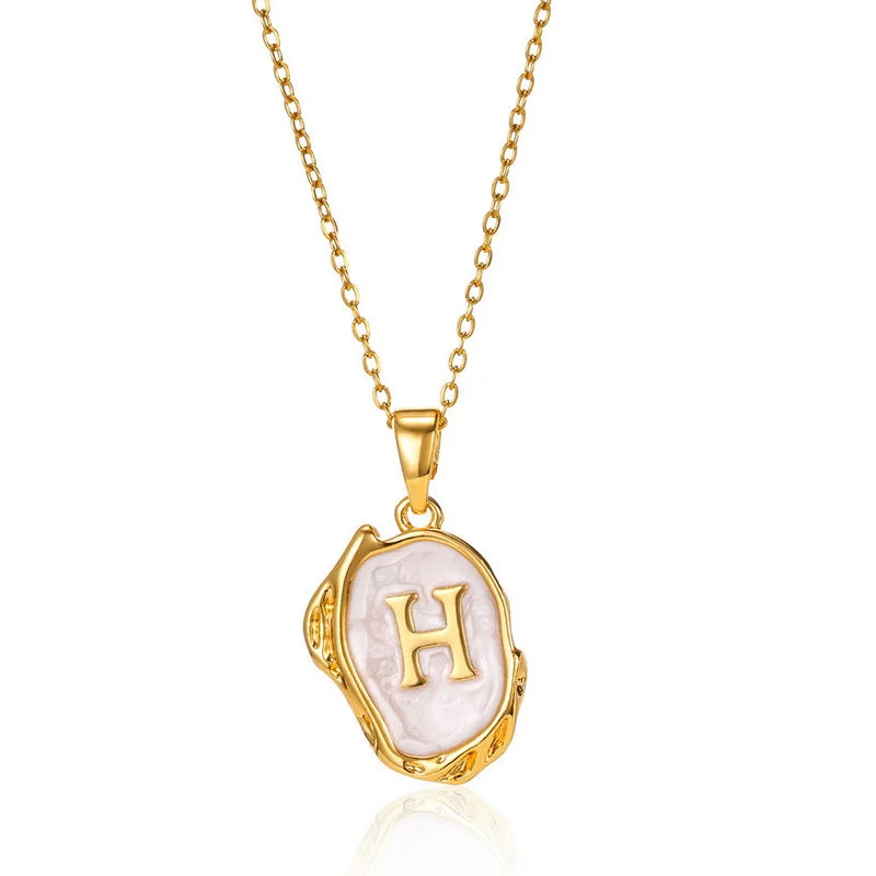 Gold Plated Stainless Steel Pendant Necklace