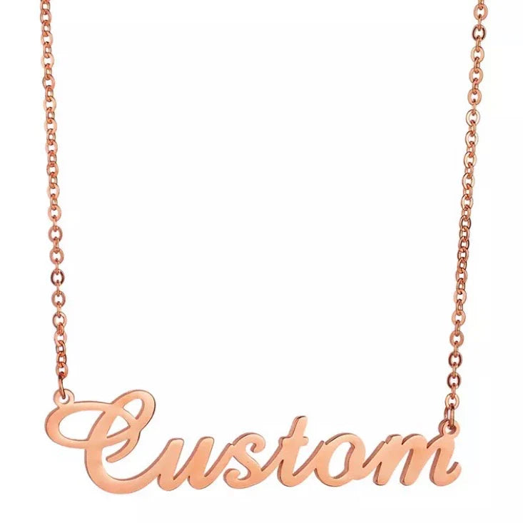 Personalized Name Necklace.